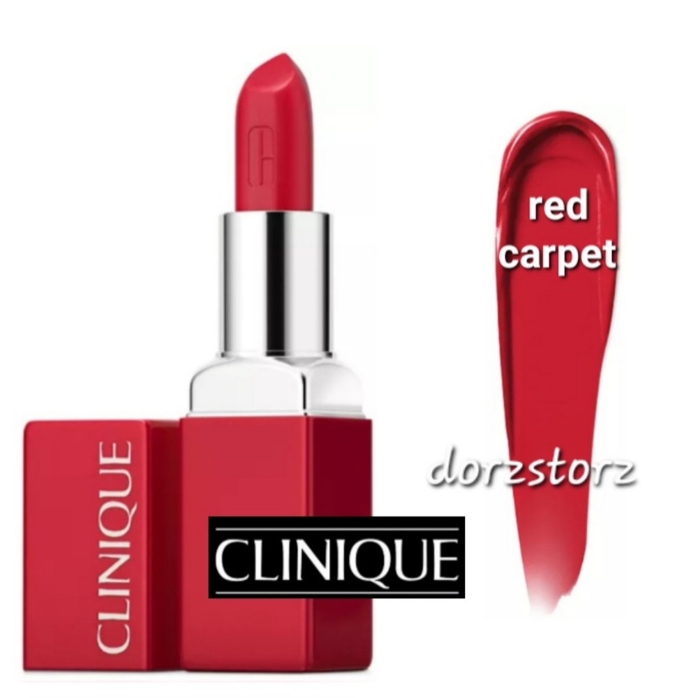 CLINIQUE Pop Reds Lip Color + Cheek *05 RED CARPET* / 0.12 oz / New in box
